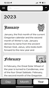 Year and a Day Pagan Calendar screenshot 2