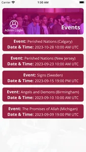 AlMaghrib Events screenshot 0