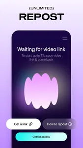 TShare: Repost video & sound screenshot 0