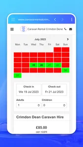 Caravan Rental Crimdon Dene screenshot 1