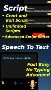 Teleprompter : AI Video Prompt screenshot 2