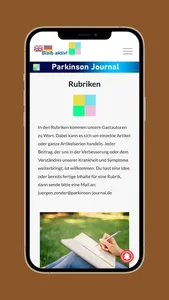 Parkinson Journal screenshot 1