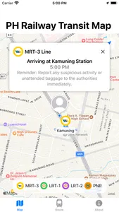 PH Railway Transit - MRT & LRT screenshot 1