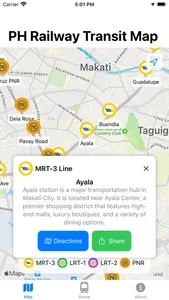 PH Railway Transit - MRT & LRT screenshot 2