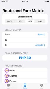 PH Railway Transit - MRT & LRT screenshot 3