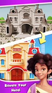 Merge Decor : Hotel Empire screenshot 3