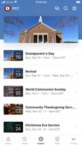 Perseverance Christian Church screenshot 2