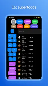 Dense Nutrition: super foods screenshot 0