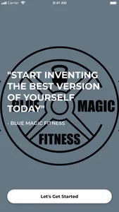 Blue Magic Fitness screenshot 0