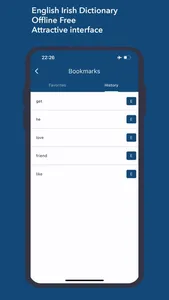 Dictionary English Irish screenshot 2