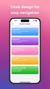 OB Wheel Pregnancy Tracker screenshot 1