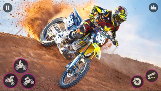 MX Dirt Bikes Motorcycle Games screenshot 2