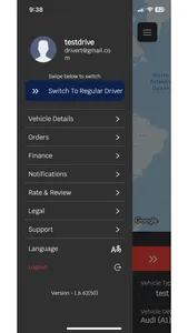 City Rideshare Delivery Driver screenshot 1