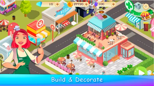 Merge Cafe: Chef Cooking Game screenshot 2