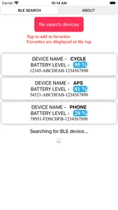 BLEBatteryChecker screenshot 0