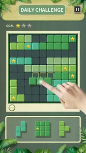 Woody Block:Green Wood Puzzle screenshot 1