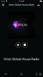 Orion Global House Radio screenshot 0