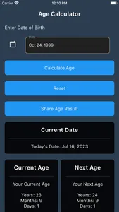 Age Calculator - Date Counter screenshot 0