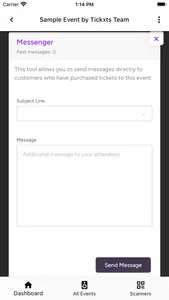 Tickxts for Organisers screenshot 4