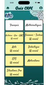 Quiz CRPE screenshot 2