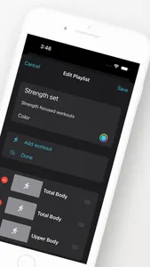Workout Playlists screenshot 1