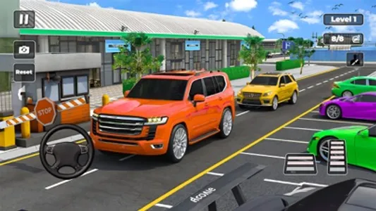 Prado Car Parking 3D Game screenshot 0