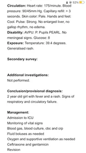 Pediatric ED chart screenshot 3