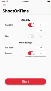 ShootOnTime: Par Timer screenshot 0