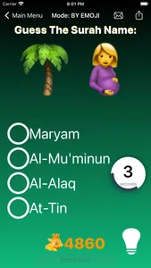 Guess The Surah by Emoji screenshot 2