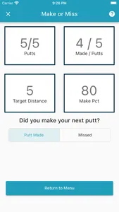 Putt Tracker screenshot 1