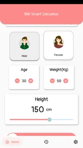 BMI Smart Calc screenshot 1