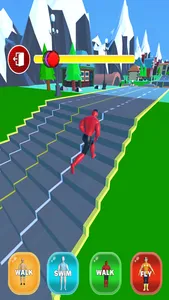 Superhero Shape Transform Run screenshot 1