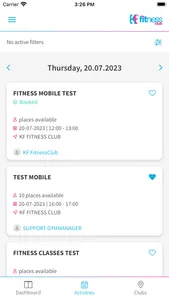 KF Fitness Club screenshot 4