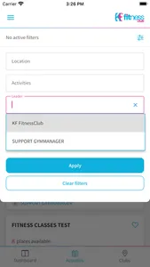KF Fitness Club screenshot 5