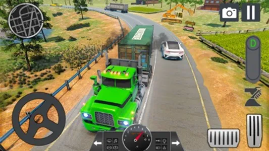 US truck Simulator Game 3d screenshot 3