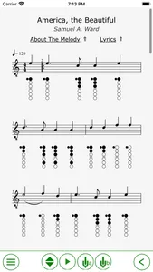 Clarinet Tabs screenshot 0