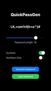 QuickPassGen screenshot 1