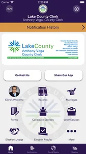 Lake County Clerk Illinois screenshot 0