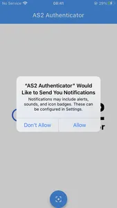 AS2 Authenticator screenshot 0