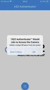 AS2 Authenticator screenshot 2