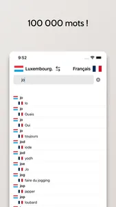 Luxembourgeois-Français screenshot 2