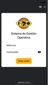 FO Gestión Operativa screenshot 0