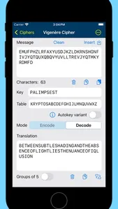 Kryptos Tools screenshot 1