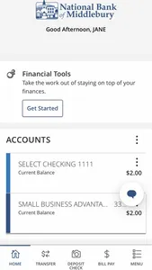 National Bank of Middlebury screenshot 0
