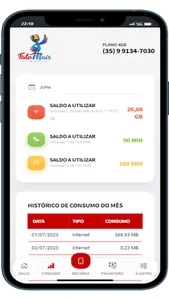 FaleMais Mobile screenshot 1