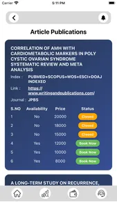 Writing And Publications screenshot 6