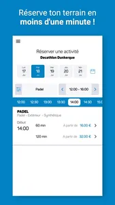 Padel Decathlon Dunkerque screenshot 1