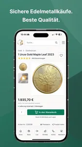 Kettner Edelmetalle App screenshot 1