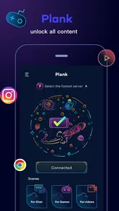 PLANK-Safe & Fast VPN screenshot 3
