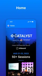 Catalyst Conference App screenshot 0